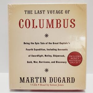 The Last Voyage of Columbus CD Audio Book By Martin Dugard NEW & UNOPENED